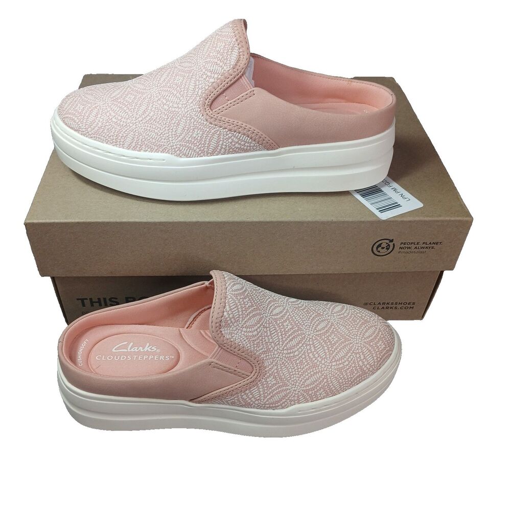 Clarks Cloudsteppers Audreigh Cove Peach Size 5 1/2 Medium NEW